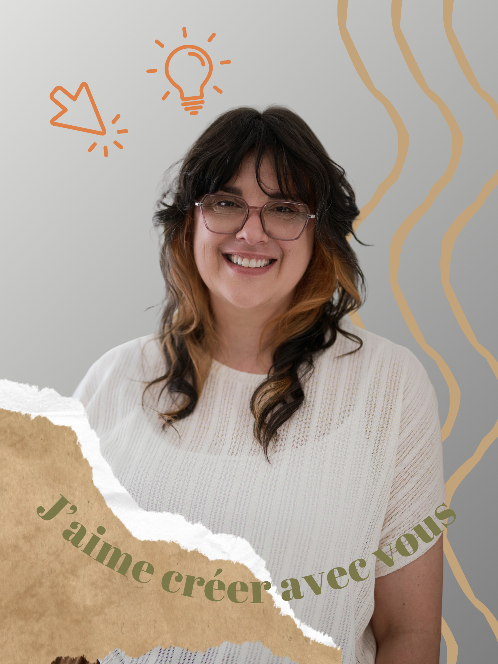 J’aime créer avec vous caro cadieux designer web